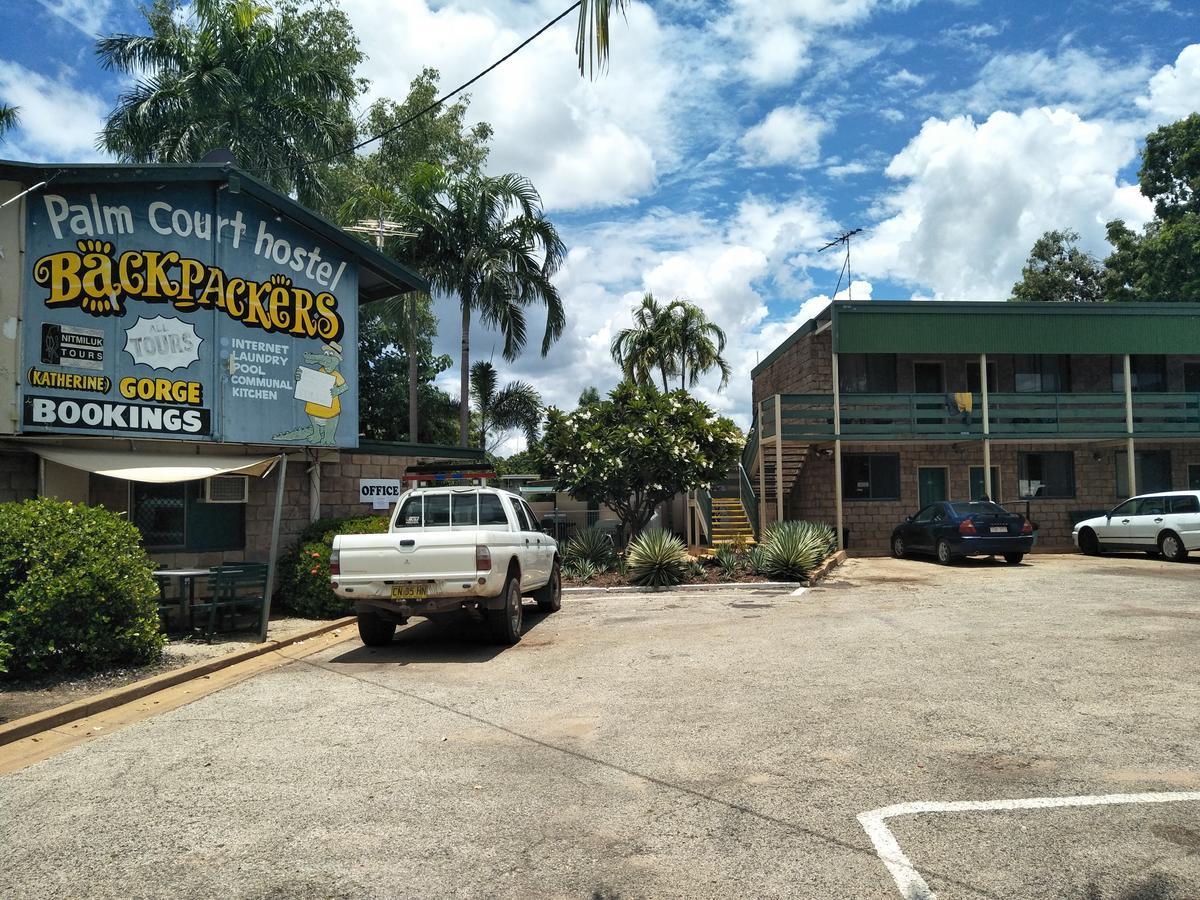 キャサリン Palm Court Backpackersホステル エクステリア 写真