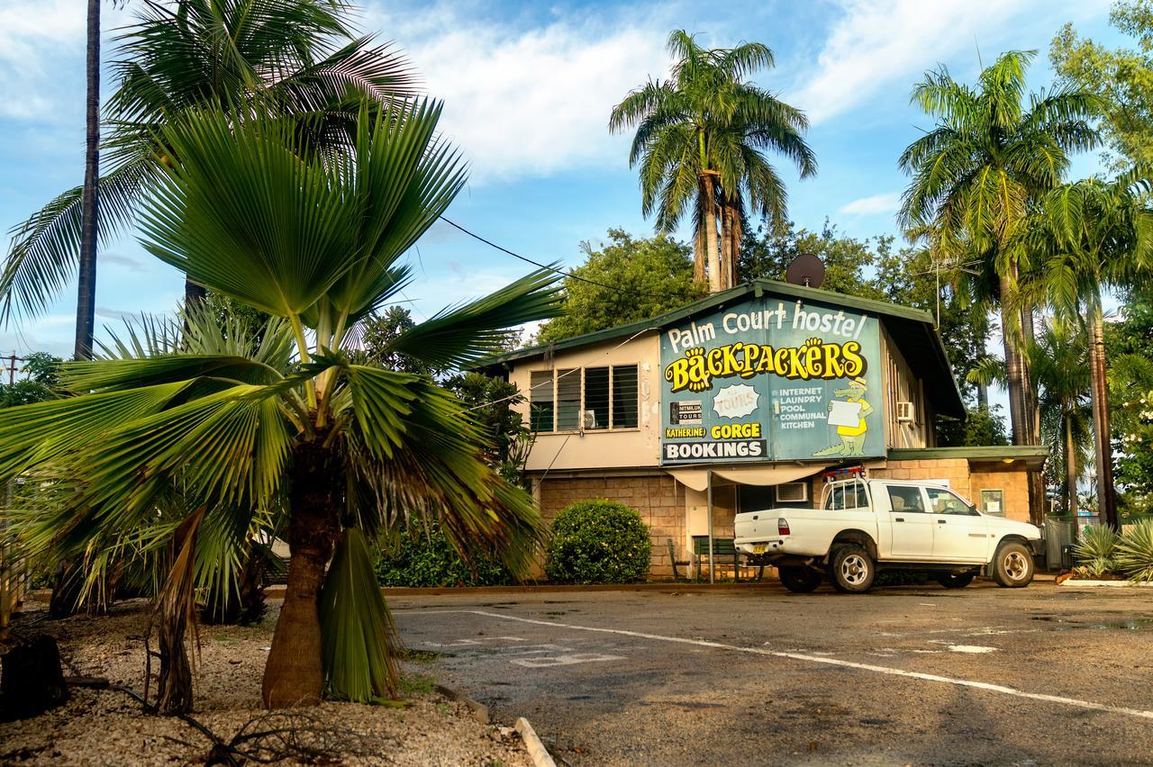 キャサリン Palm Court Backpackersホステル エクステリア 写真
